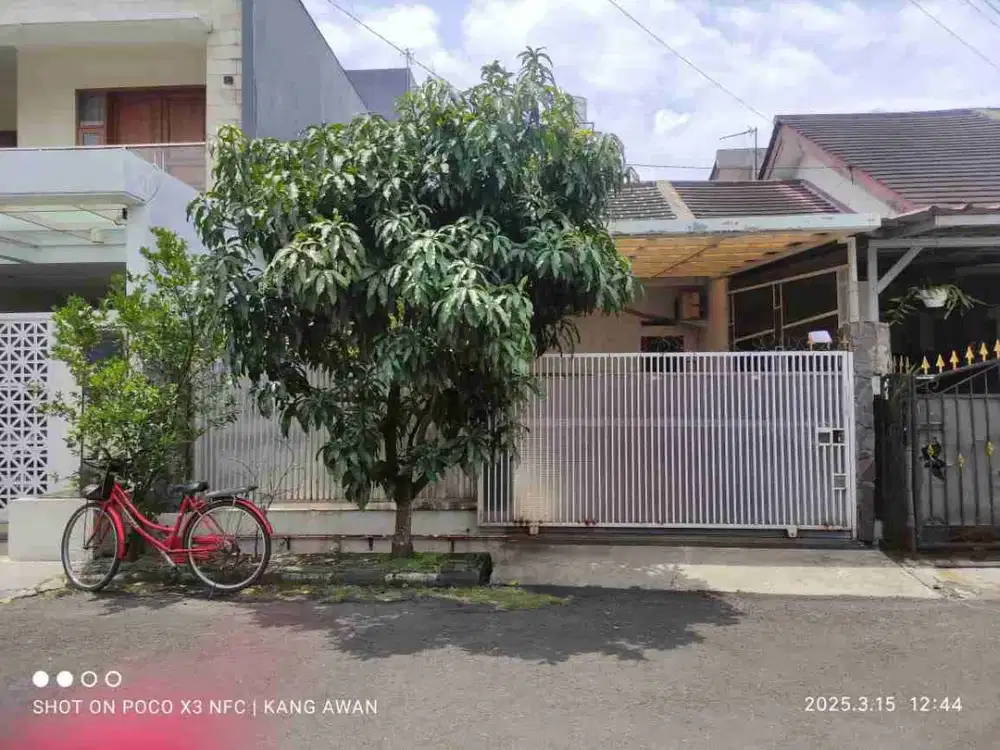 rumah siap huni full furnished komplek antapani harga 970 jt dekat terminal