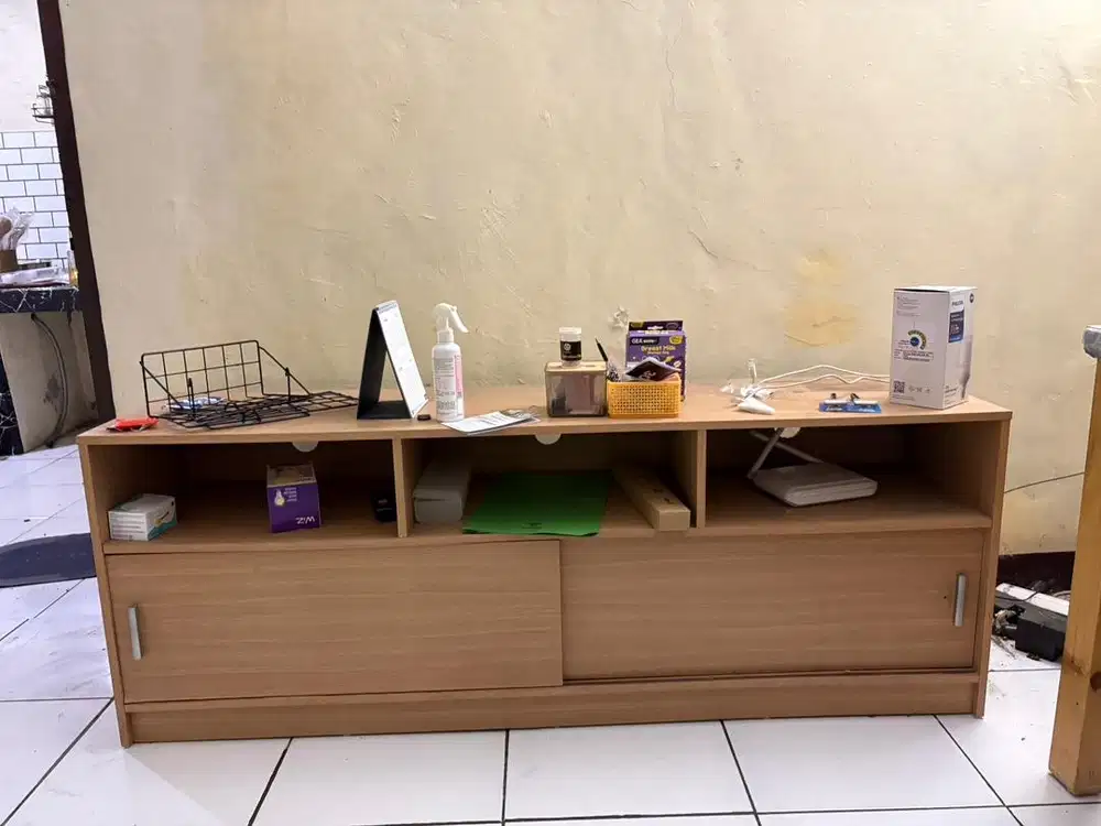 DIJUAL MEJA TV MINIMALIS PANJANG