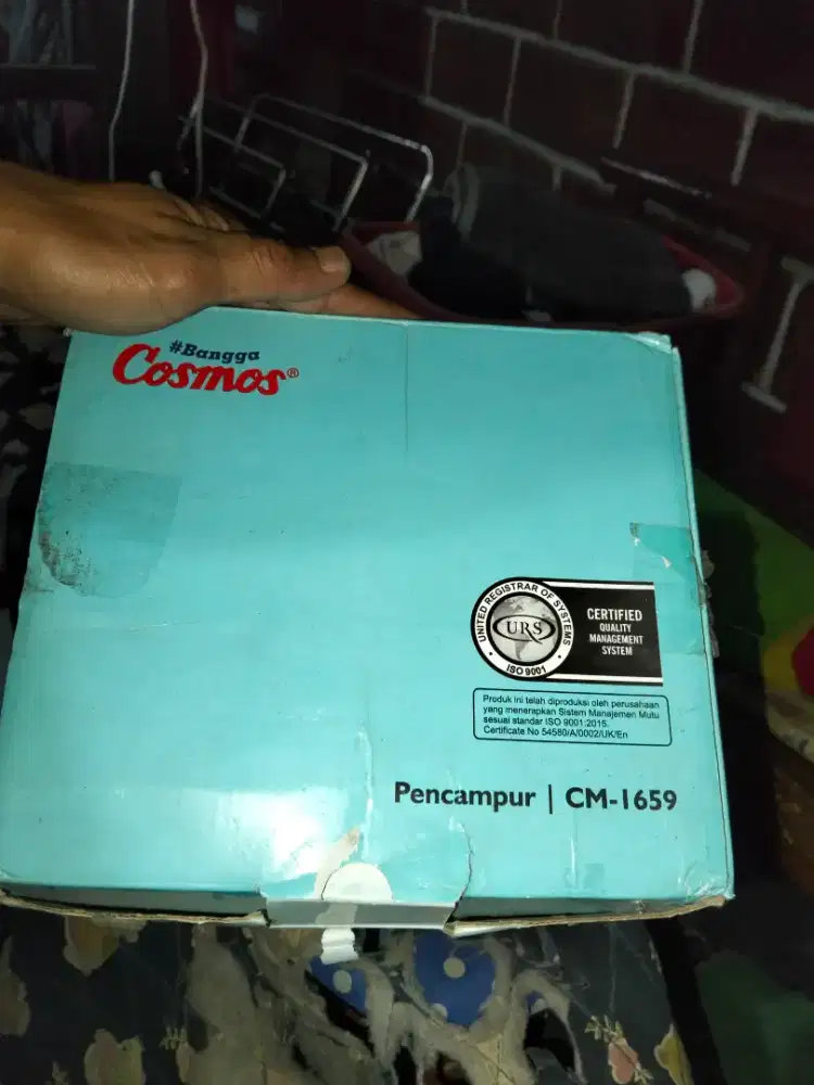 mixer cosmos hijau toska