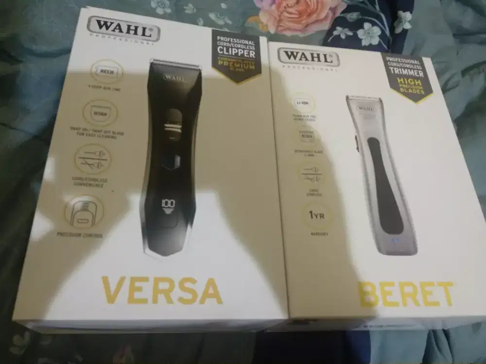 Bu Jual Clipper Wahl Baru & Warmer Handuk Barbershop Baru