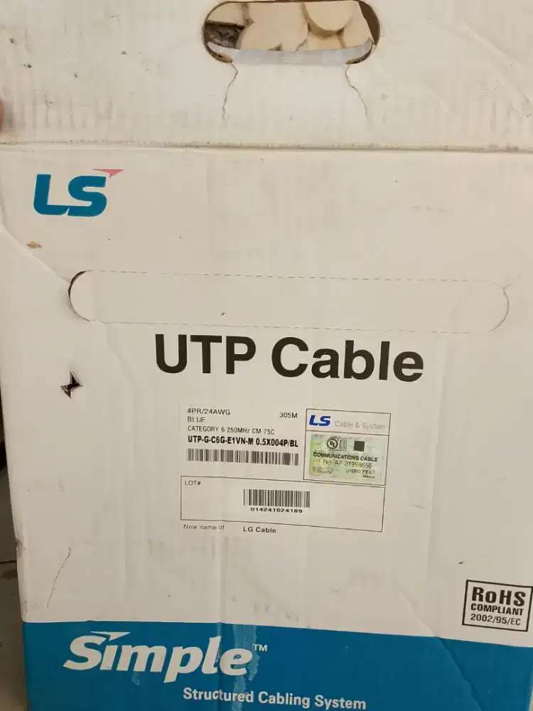 Kabel internet baru