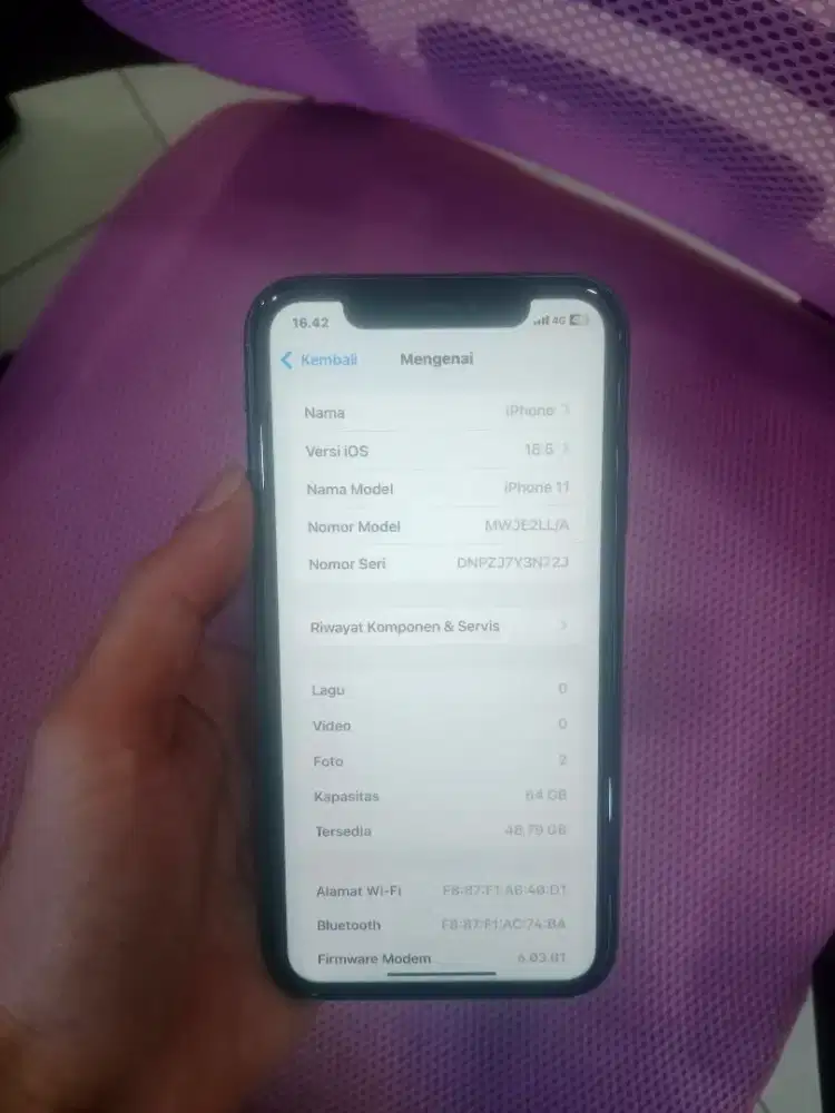 iphone 11 black 64GB all operator