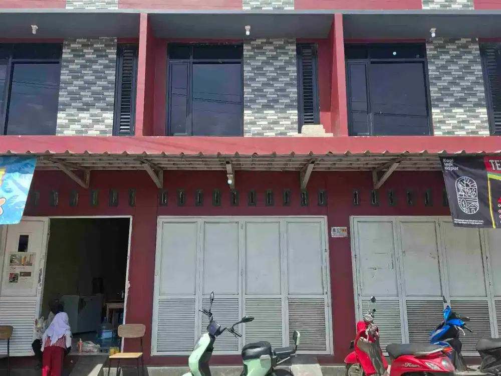 kios 2 lantai siap huni di legok