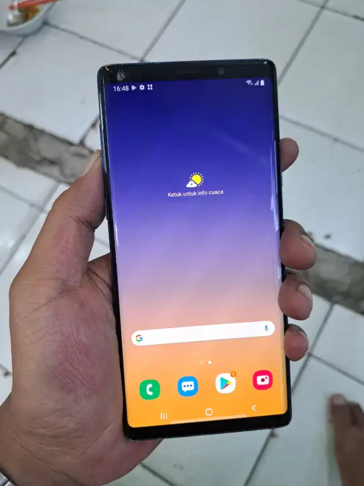 Samsung Note 9 6/128  Ex Sein Minus Retakk