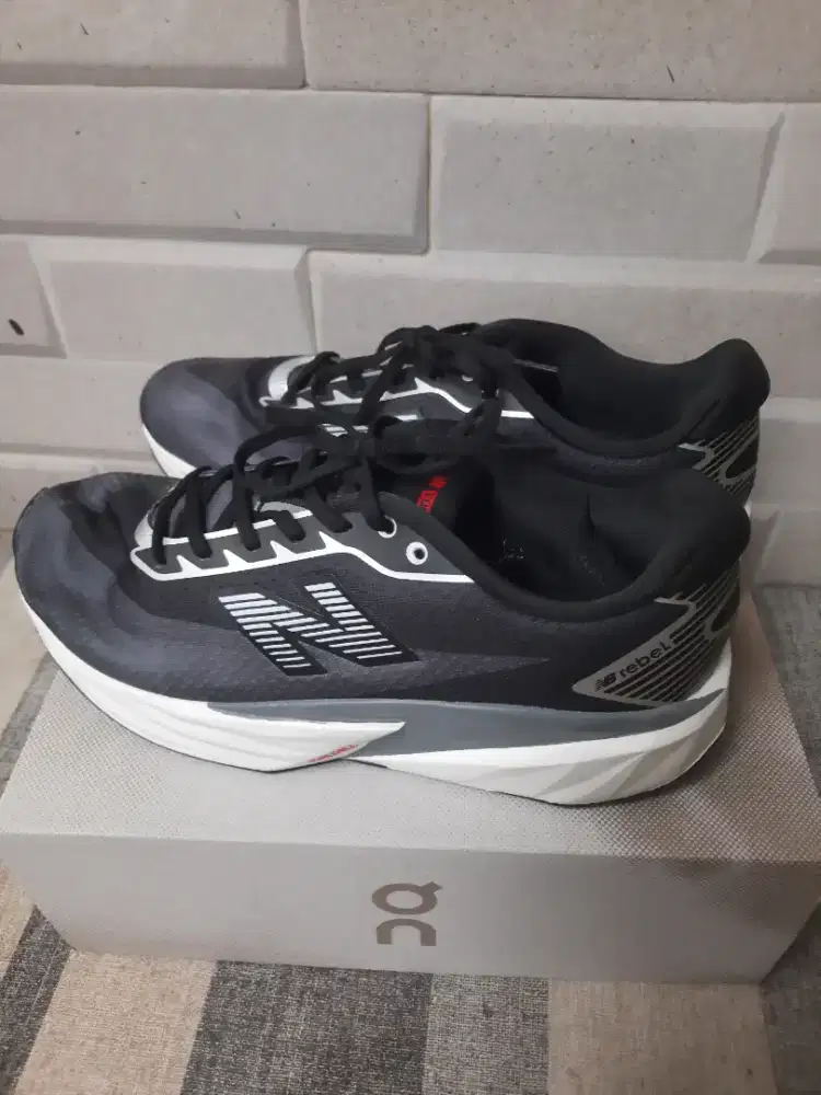 Sepatu NB fullcell Rebel black