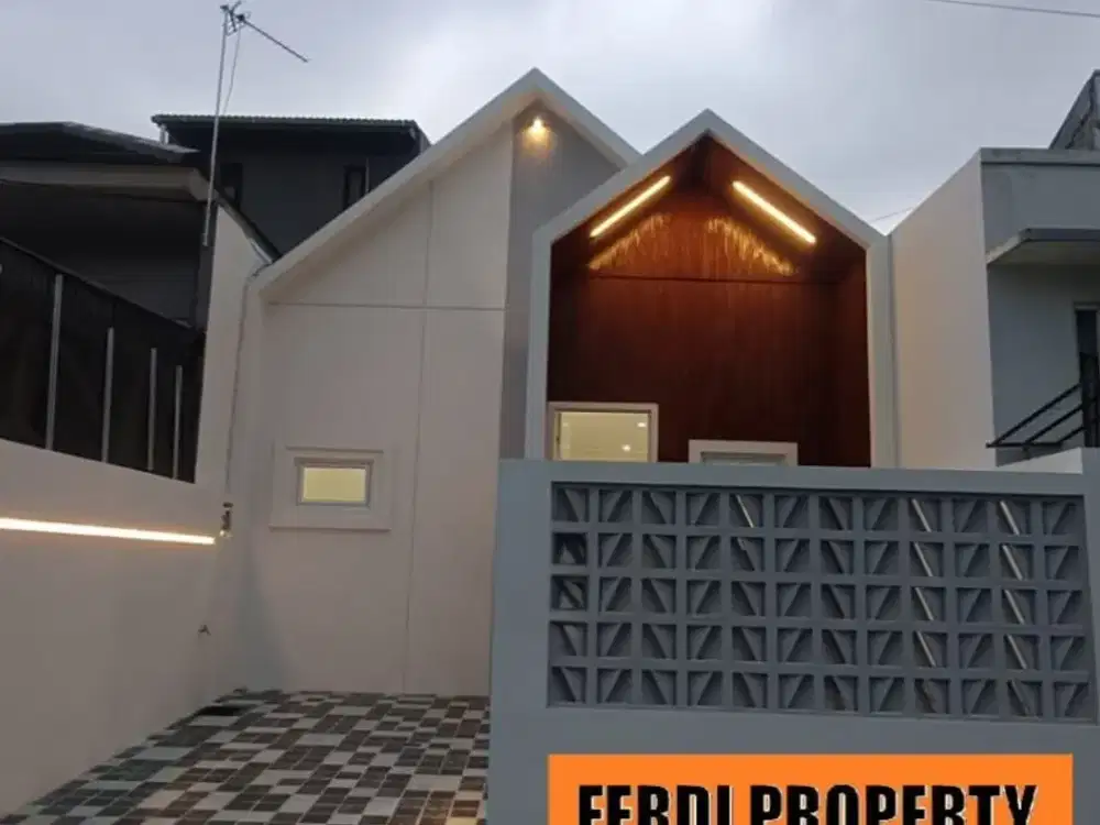 Rumah Baru, Murah,  Desain Skandinavian di Bukit Golf Cibubur