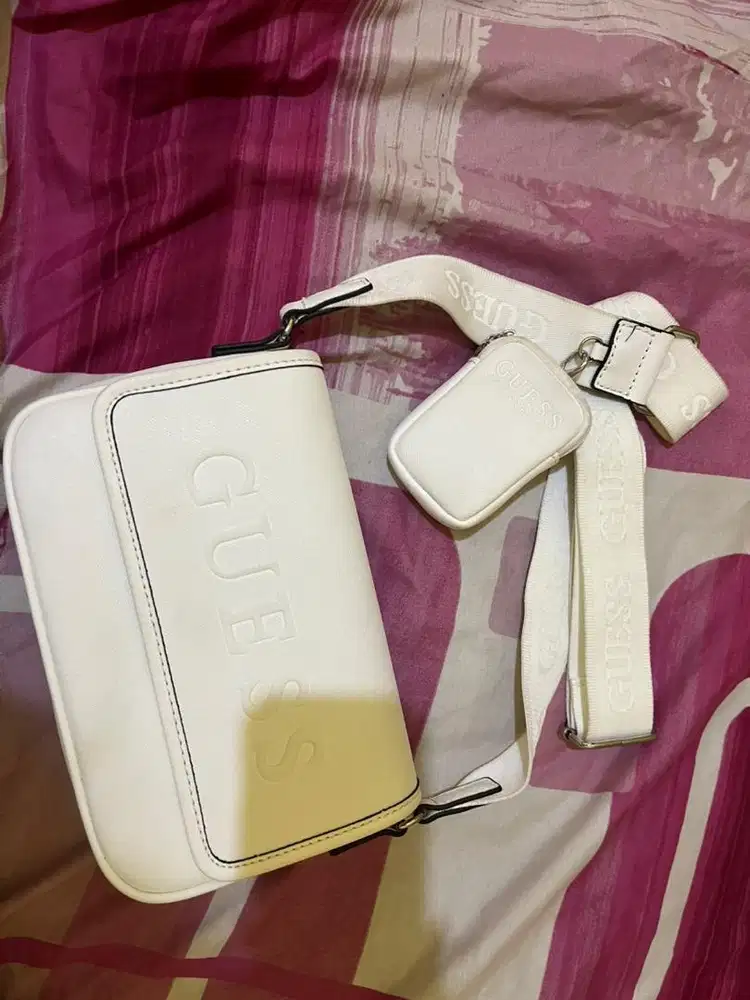 TAS PUTIH GUESS ORI