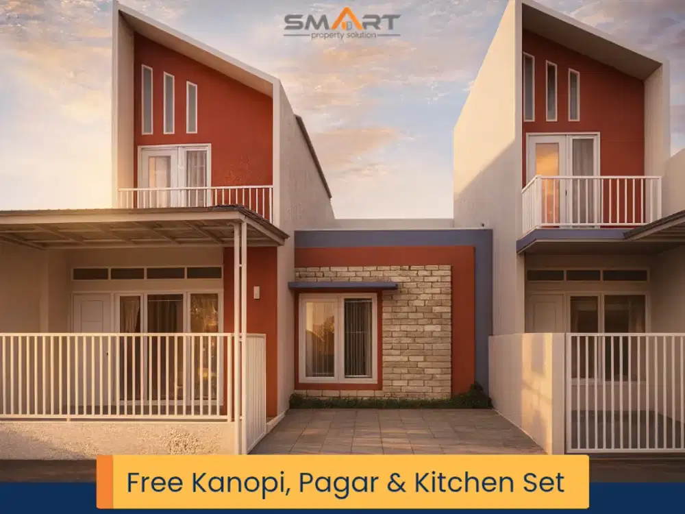 Tutup Tahun Dengan Rumah Baru! Harga 400 Jutaan 2 Lantai &amp; Banyak Bonus Menarik