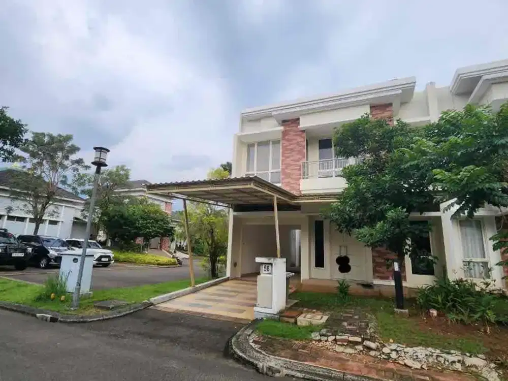 Di sewakan rumah 2 lantai rapih Cluster Faraday Gading Serpong