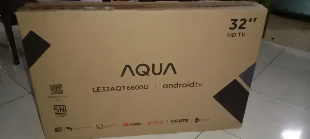 Tv android Aqua 32 mati