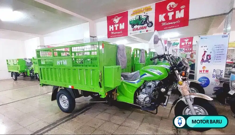 [Motor Baru] Motor Roda 3 CATOR HTM GAJAH