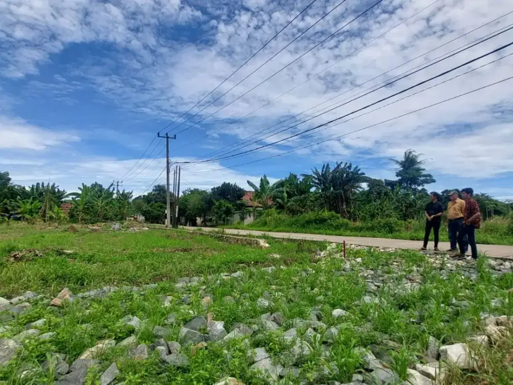 Kavling Cisauk Murah, 11 Menit Ke Stasiun Jatake
