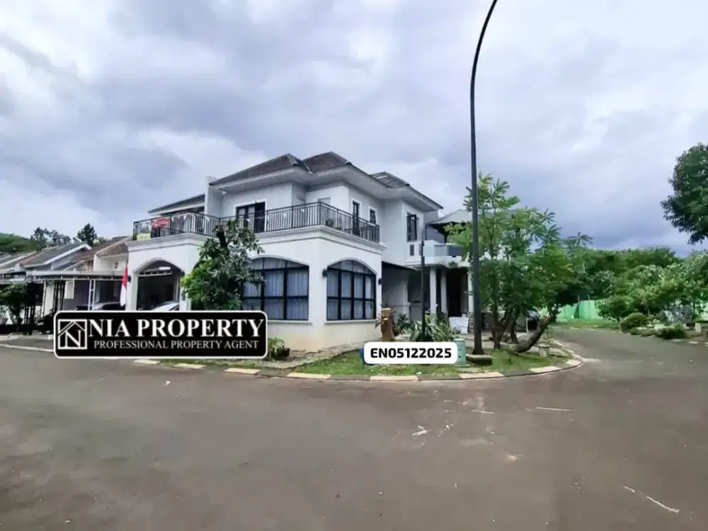 Jual Rumah Luas 181 Posisi Hook Dekat Mall Kota Wisata Cibubur