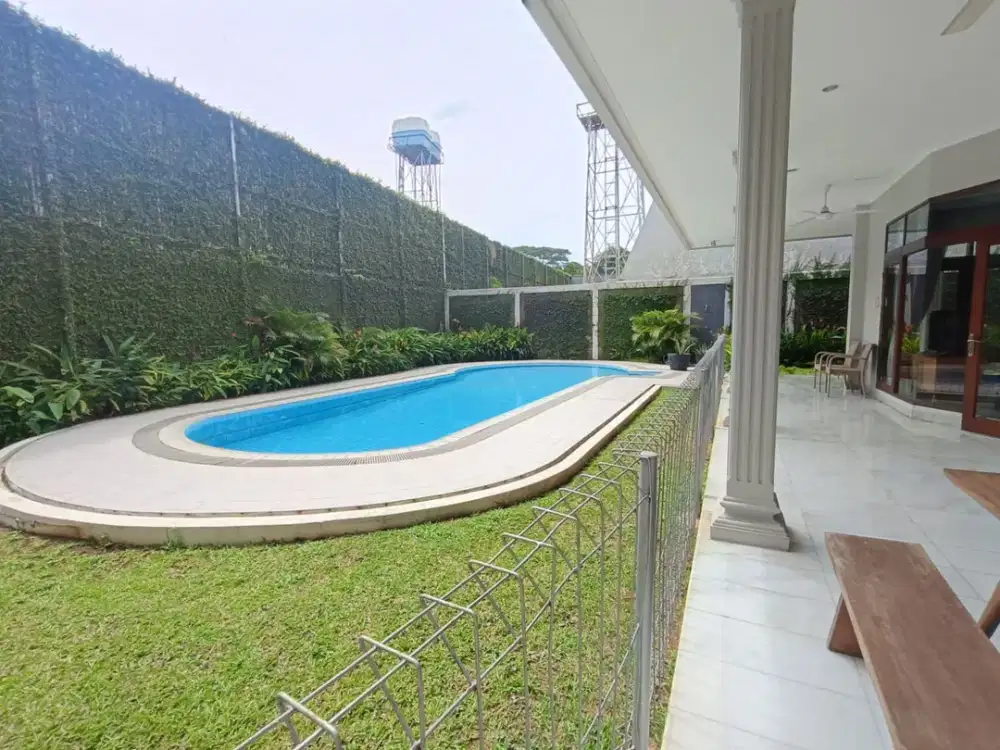 Rumah furnish tb simatupang kebagusan jakarta selatan bebas banjir