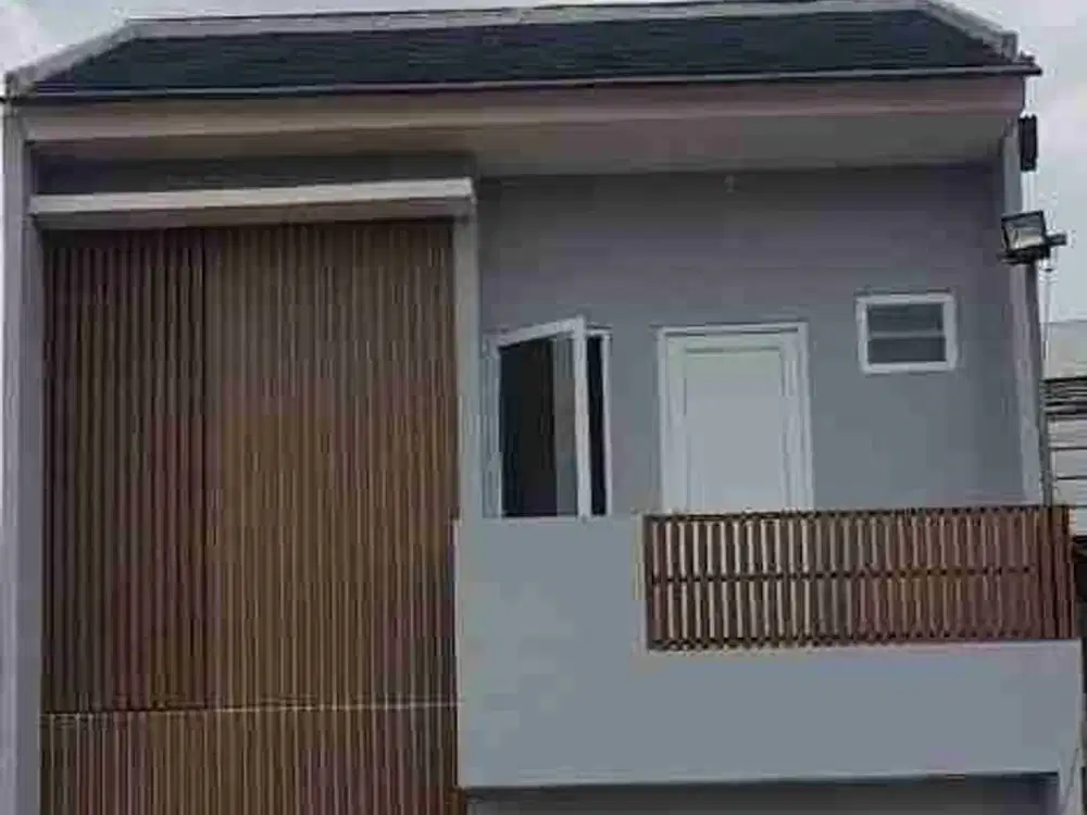 Rumah cluster Siap huni di Mustikajaya kota Depok 2 lantai KPR tanpa DP strategis ke pintu tol LRT Bekasi Timur