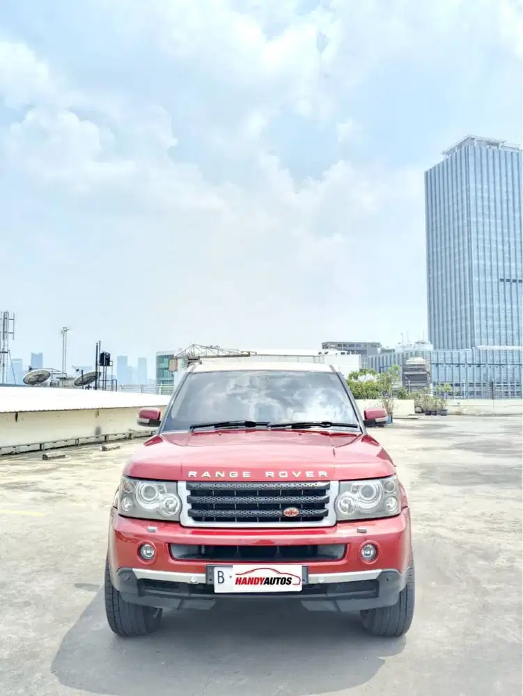 Range Rover Sport Tahun 2009 Automatic Merah