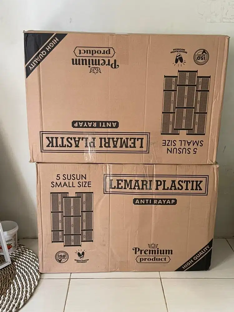 Lemari plastik 5 Susun