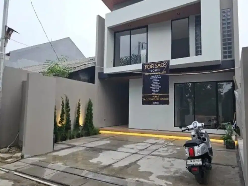 Dijual Rumah 2 Lantai 6 menit Dari Mall Bintaro Exchange Sawah Lama Ciputat Tangerang Selatan