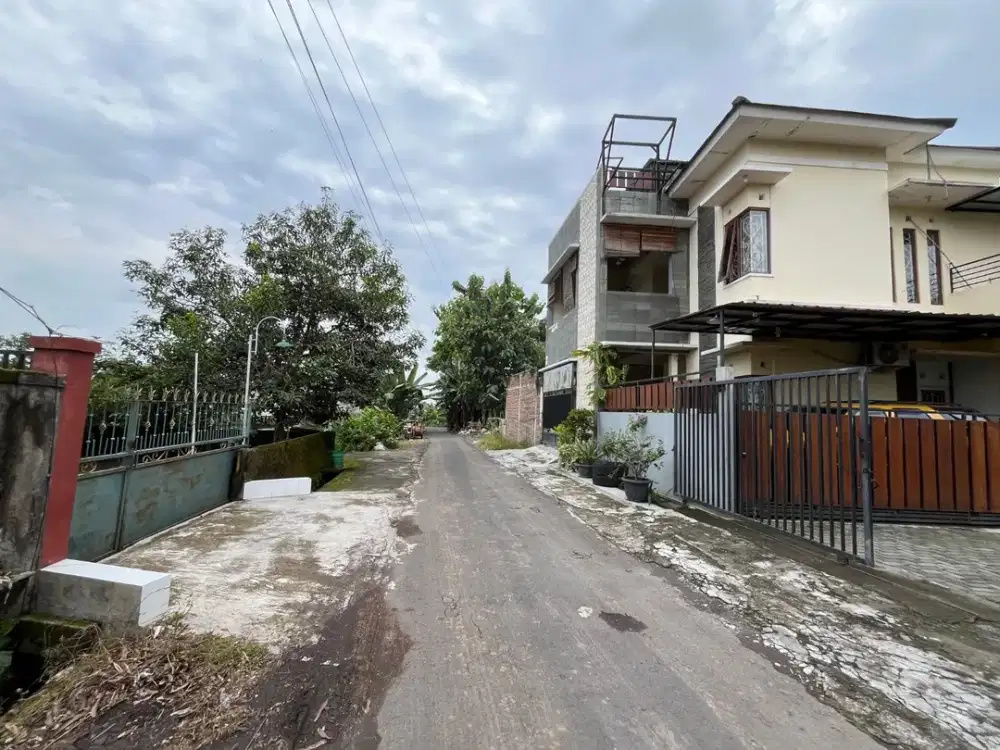 13 Menit UGM – Dijual Tanah Jalan Kaliurang KM 9, Lebar 10 Meter