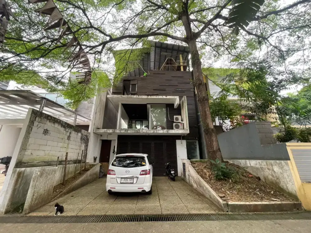 LELANG RUMAH MINIMALIS 3 LANTAI KEMANG JAKARTA SELATAN