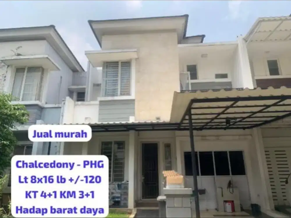 DIJUAL CEPAT RUMAH SIAP HUNI DI PHG  GADING SERPONG