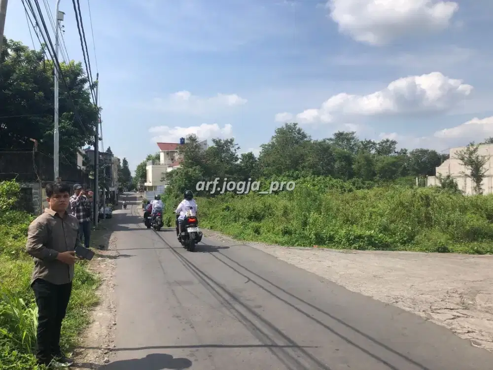 600 Meter UII Jogja, Tanah Strategis Harga Terjangkau, cocok  Kos