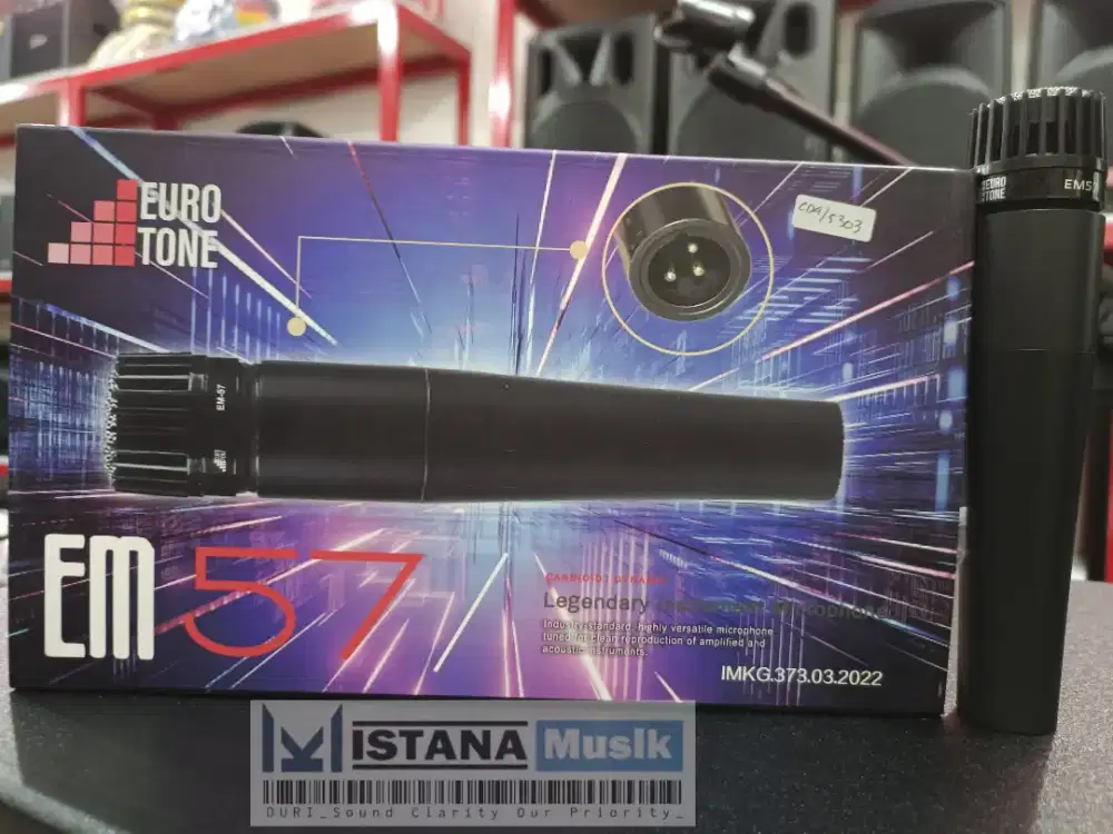MICROPHONE EURO TONE EM 57