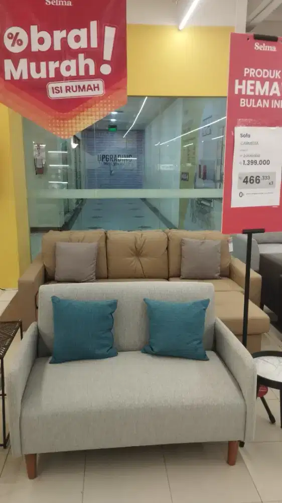 Sofa Carmelia 2s Grey