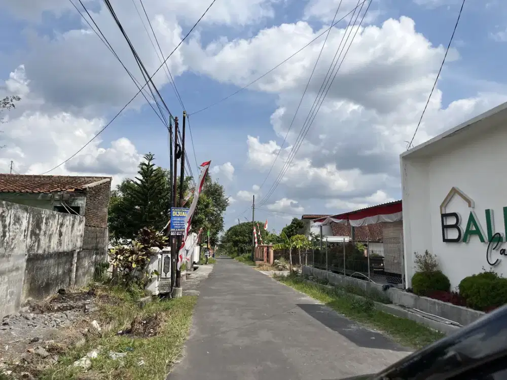 Timur Kampus UII, Tanah Murah Jogja, setrategis Hunian/ Investasi