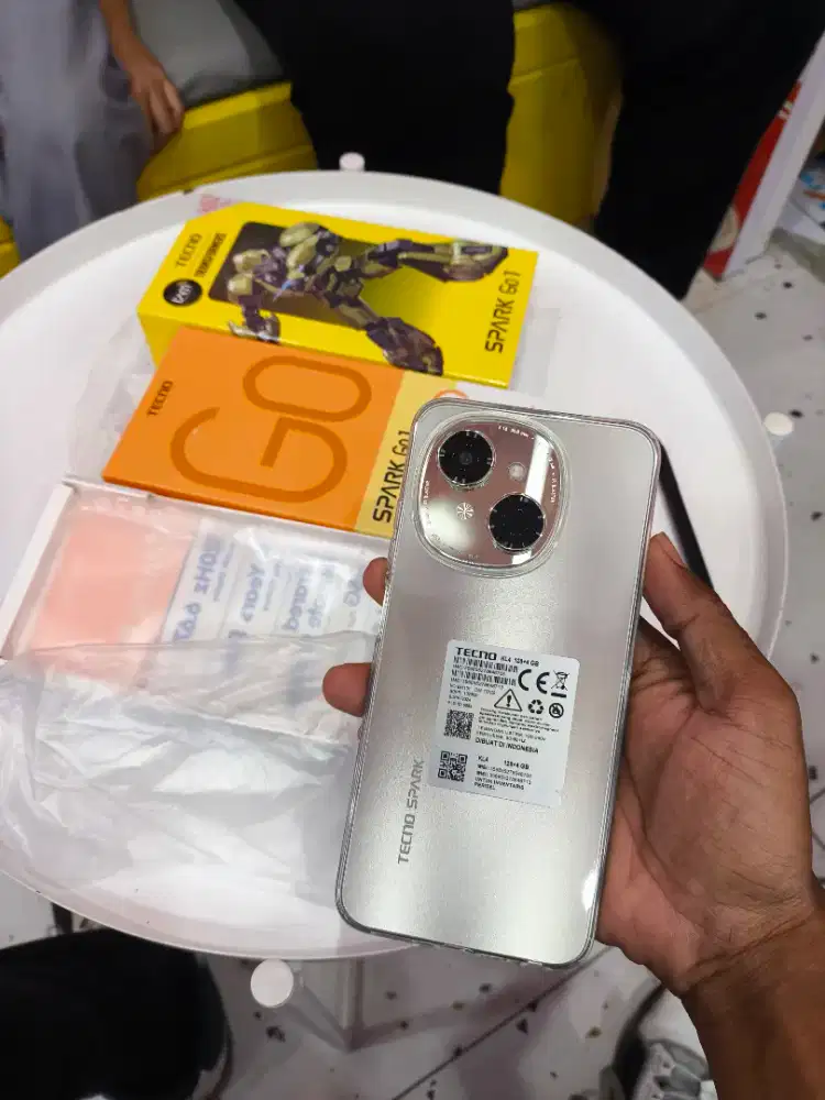 Tecno Spark Go 1 New Segel