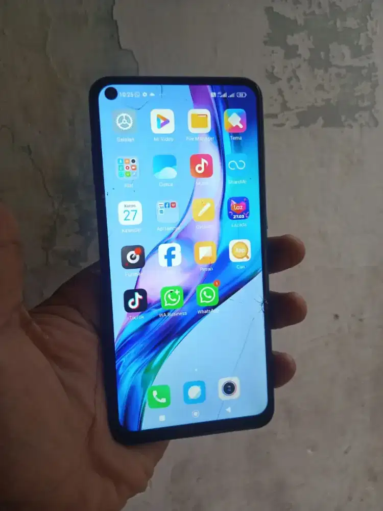 Redmi note 9 ram 6+2/128