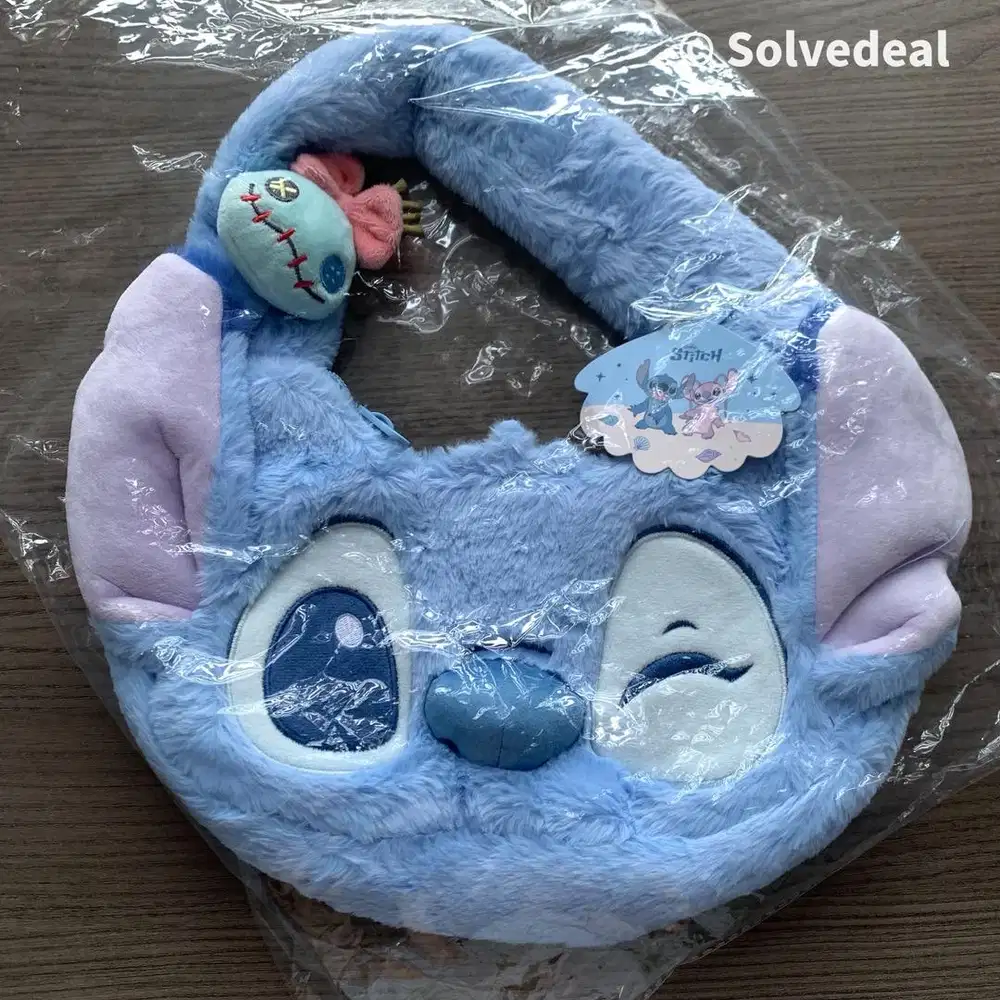 Tas Disney Stitch Shoulder Bag Biru