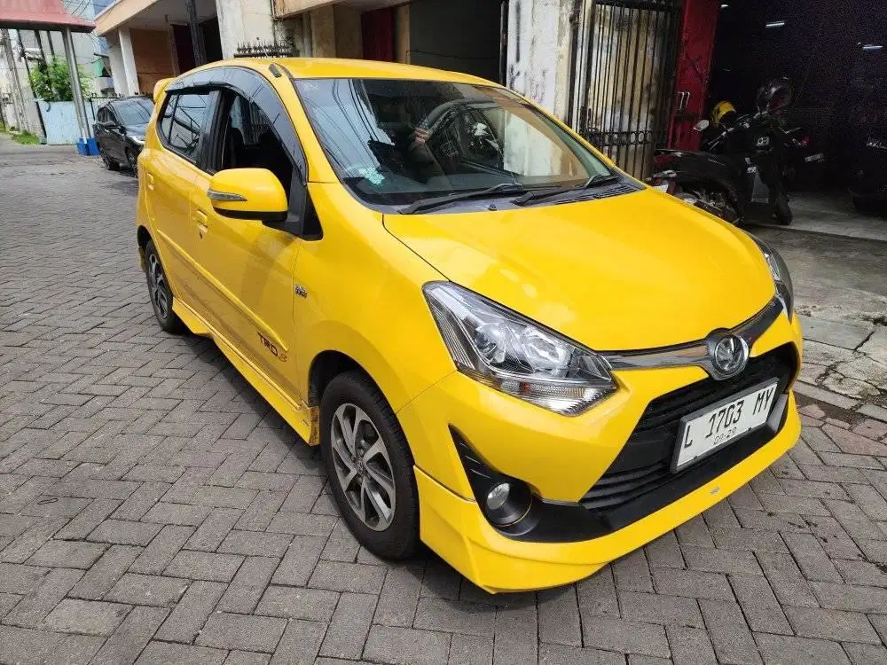 TOYOTA NEW AGYA 1.2 S TRD MATIC 2019 KUNING ISTIMEWAH
