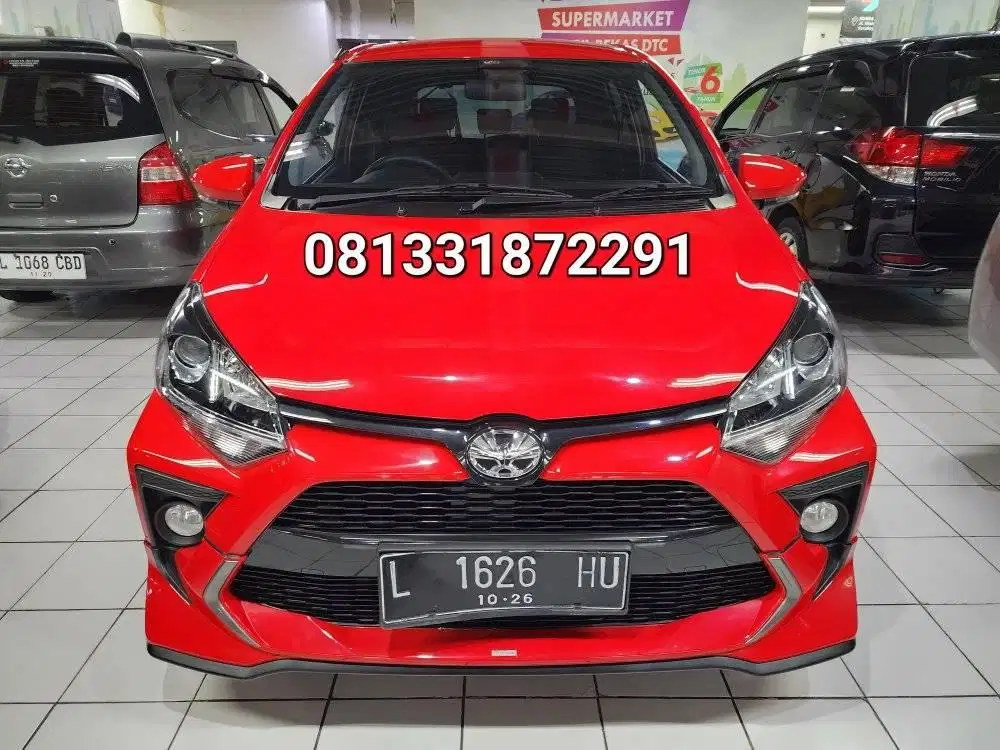 TOYOTA NEW AGYA 1.2 S GR MANUAL 2021 MERAH FACELIFT