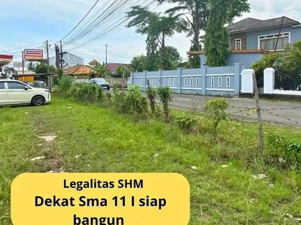 Tanah JL Inspektur Marzuki dekat Hotel Amaris