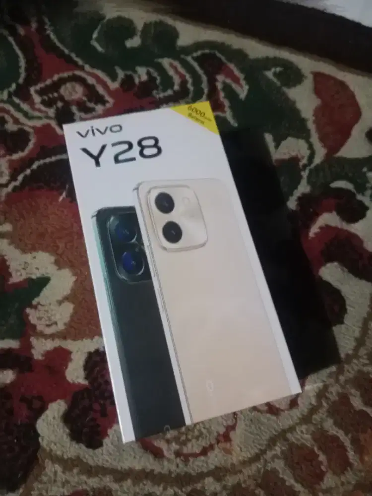 Vivo y28 6/128 baru fres blm aktivasi