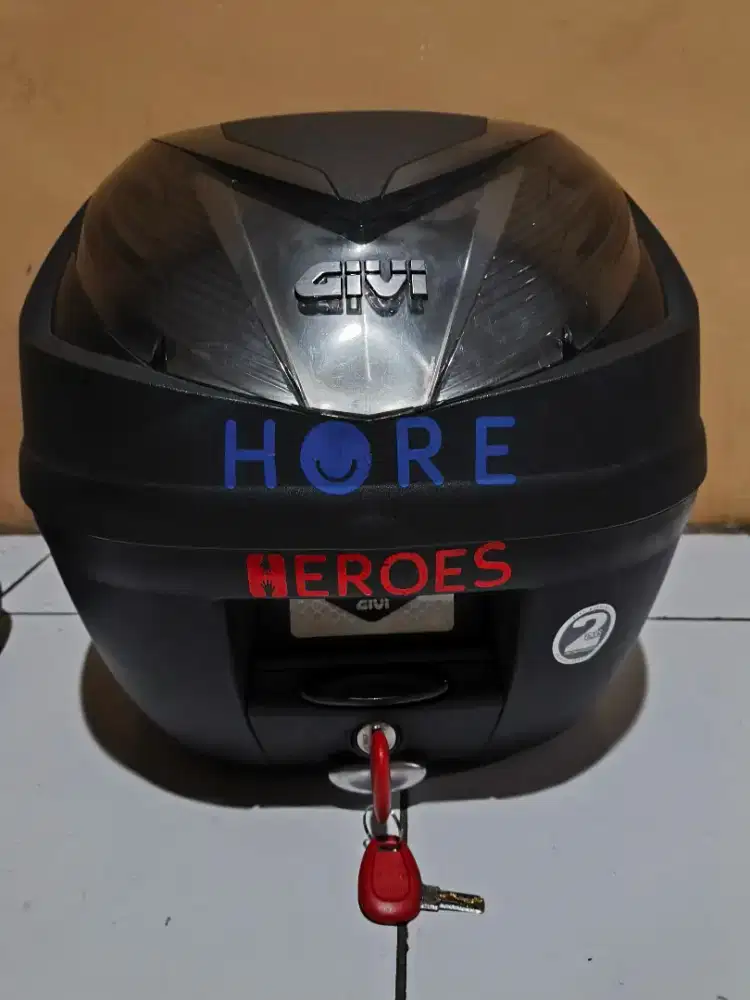 Box Motor GIVI E250N2 + Bracket CB VERZA