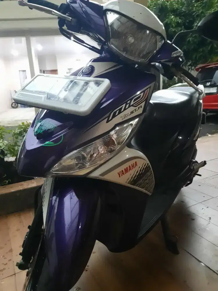 Yamaha Mio J 2014 Ungu STNK Hidup