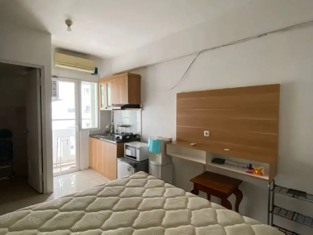 The green pramuka apartment city unit studio tower lama full fiurnished