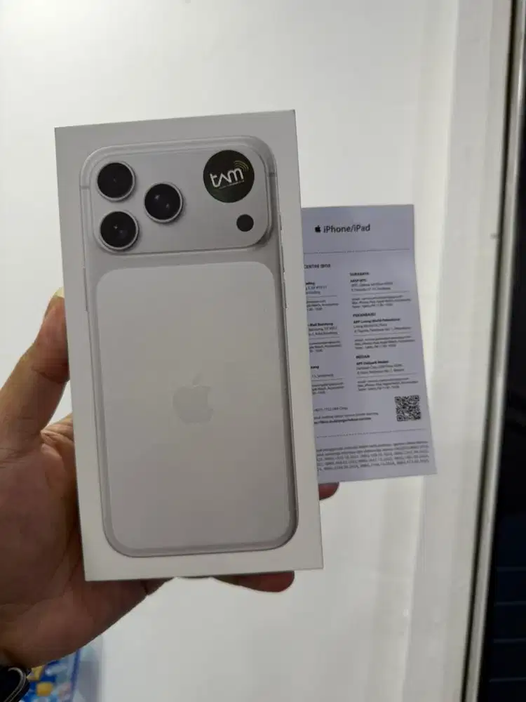 Iphone 17ProMax 256GB Garansi Resmi IBoX 1Thn