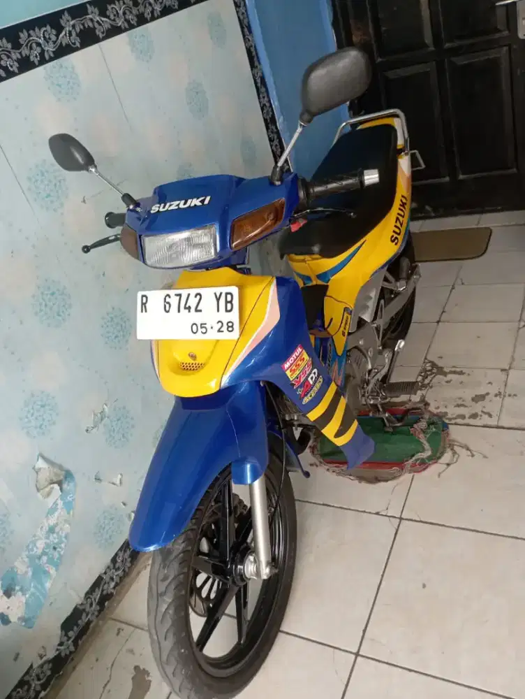 Suzuki satria 2 tak siap pake