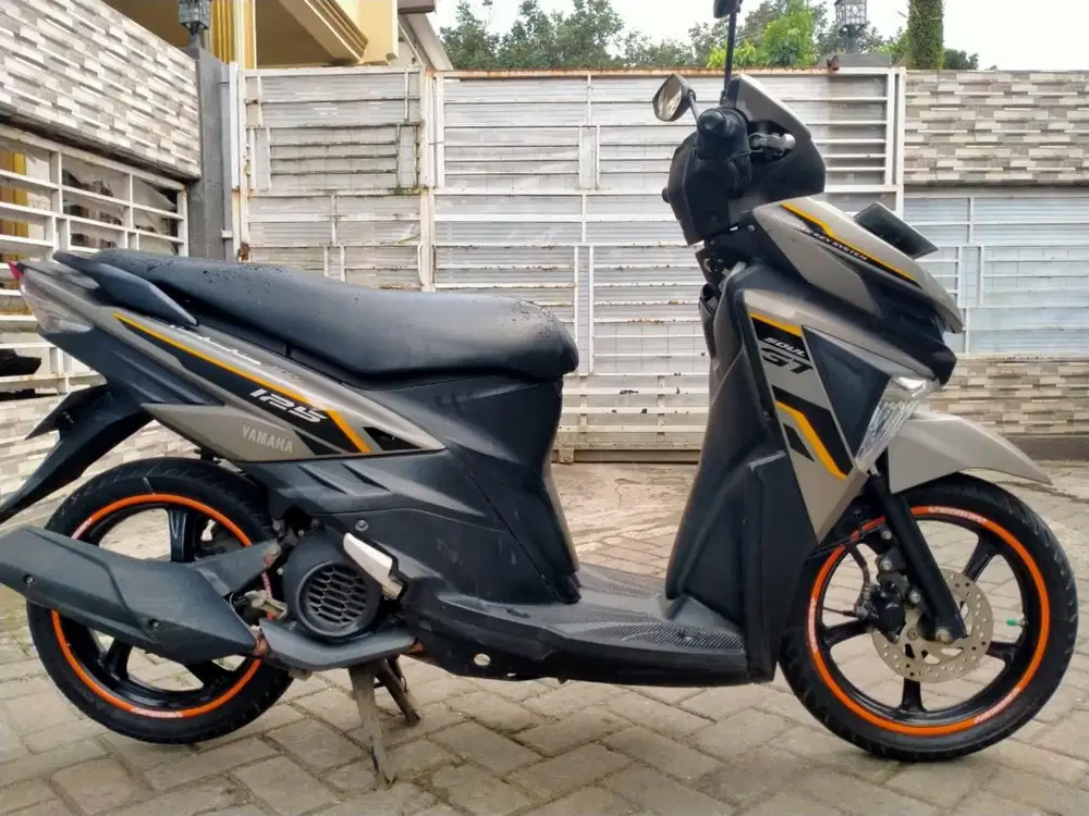 Soul GT 125 blucore lengkap motor sehat keterangan detail dibawah