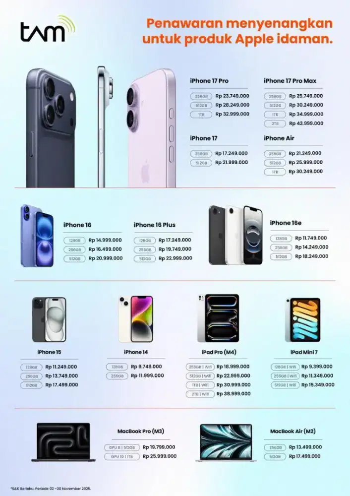 KREDIT IPHONE BERGARANSI RESMI PROMO BUNGA 0* DAN GRATIS 2X CICILAN