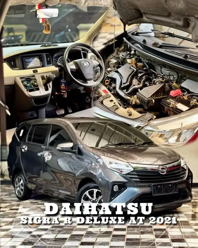 Daihatsu Sigra R AT Matic 2021 Model 2022 Facelift Tangan Pertama