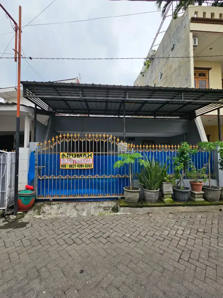 Rumah dikontrakkan Deltasari indah murah,asri,nyaman,lokasi strategis.