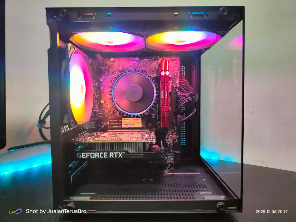 CPU PC INTEL i5 12400F GEN12 VGA RTX 3050 6GB RAM 16GB SSD 512GB