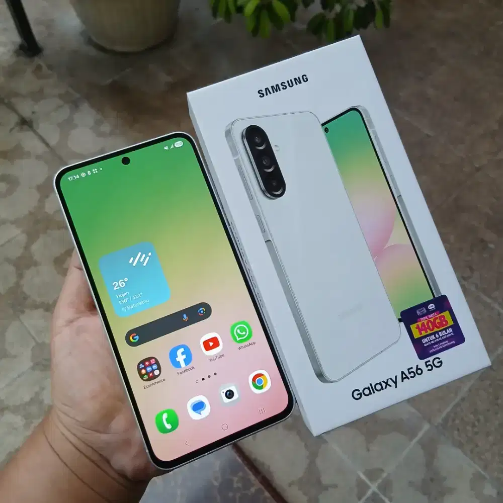 Samsung A56 8/256GB masih garansi resmi Sein