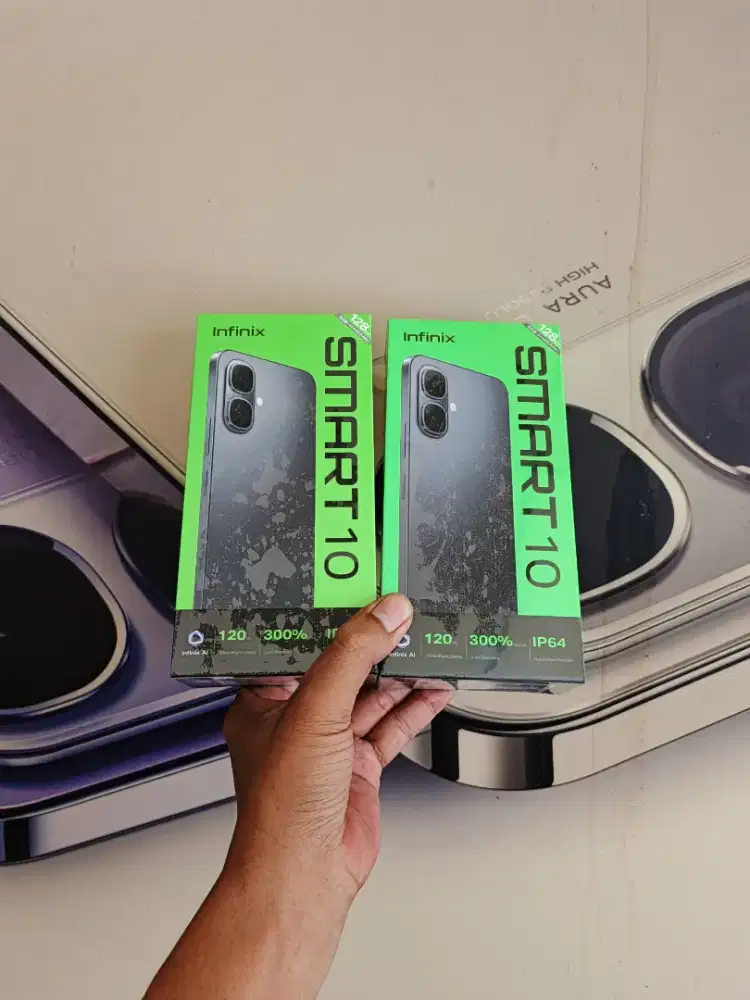 [ Fast respon wa ] Infinix Smart 10 4+4/128 Garansi resmi 1thn