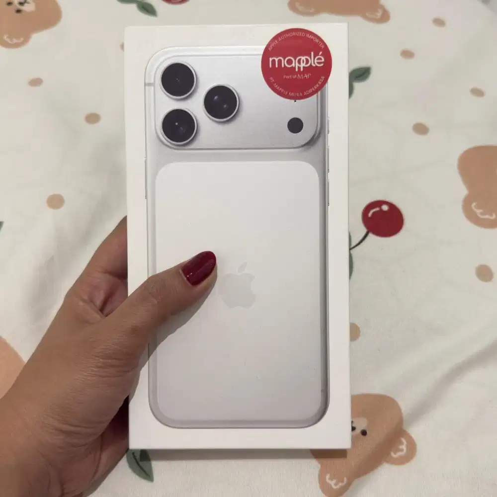 IPHONE 17 PRO MAX 256 SILVER NEW