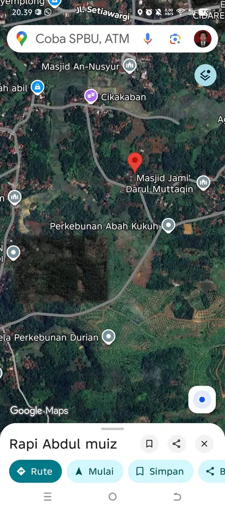 Jual Murah Tanah Kebon di Kota Tasikmalaya